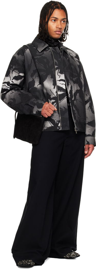 Bunda Dries Van Noten Dries Van Noten Faded Floral Print Workwear Jacket Rôznofarebný | 252-020572-2369, 3