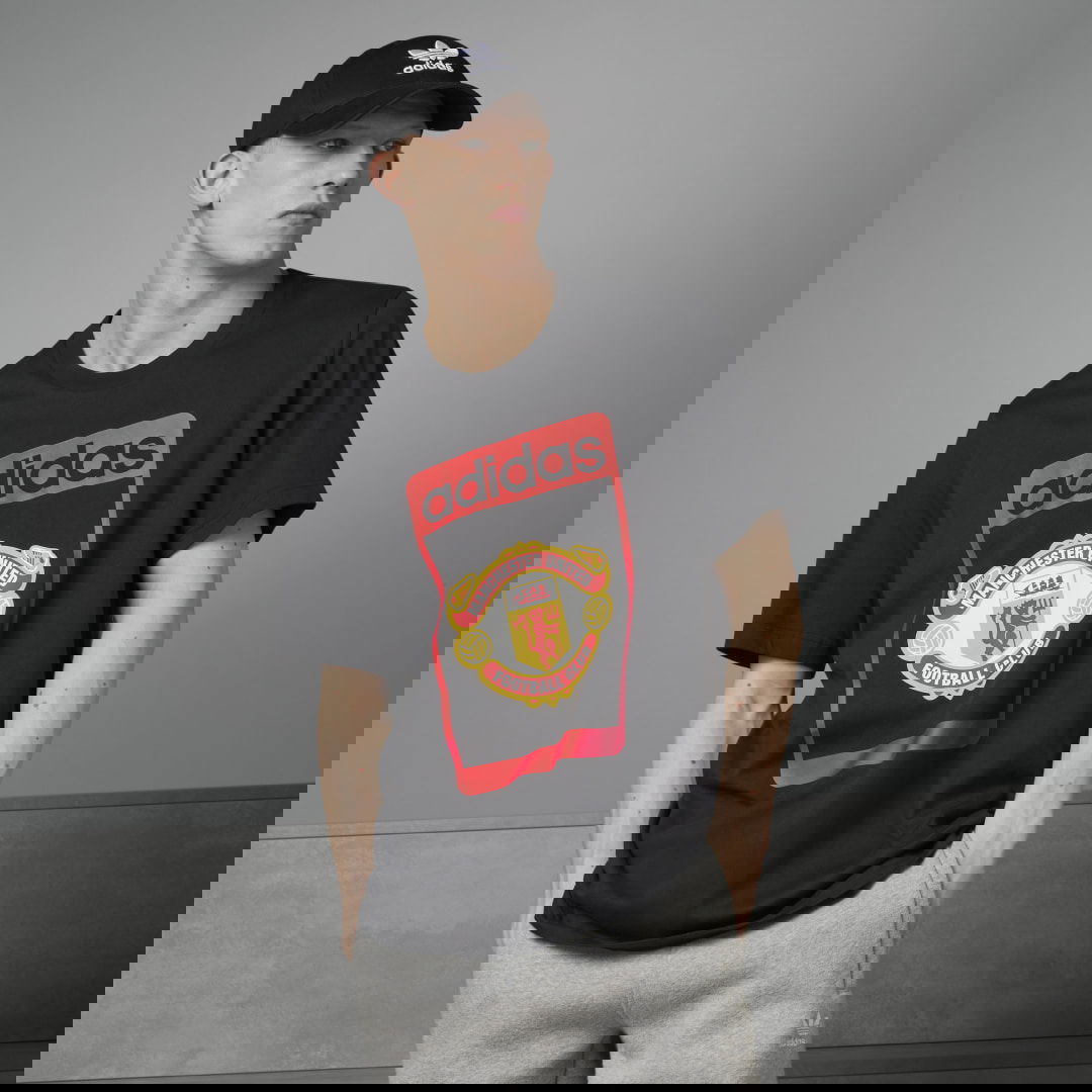 Tričko adidas Performance Manchester United OG Graphic T-Shirt Čierna | IP5551, 0