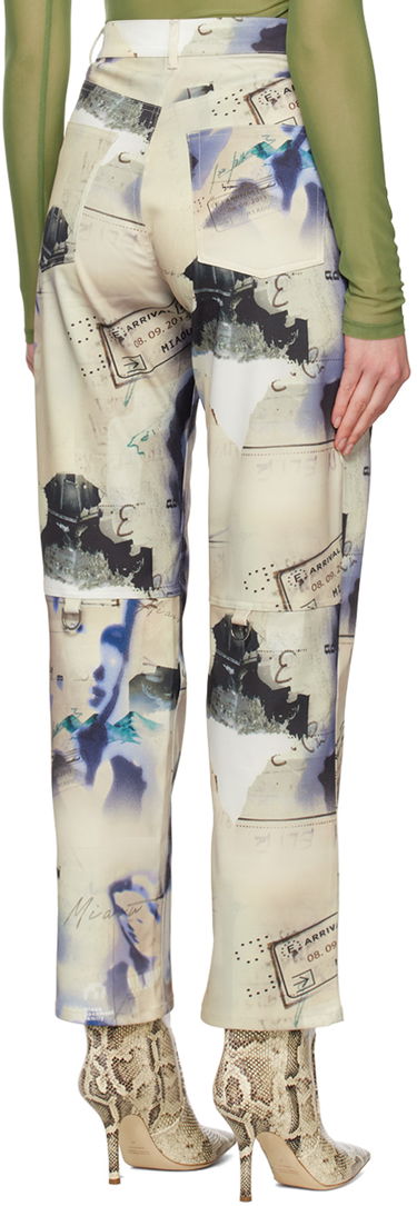 Džínsy Miaou Miaou Fargo Printed Trousers Rôznofarebný | 1007GABCOR, 2