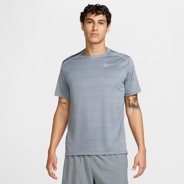 Tričko Nike Nike Miler Running T-Shirt Šedá | FZ4782-065, 0