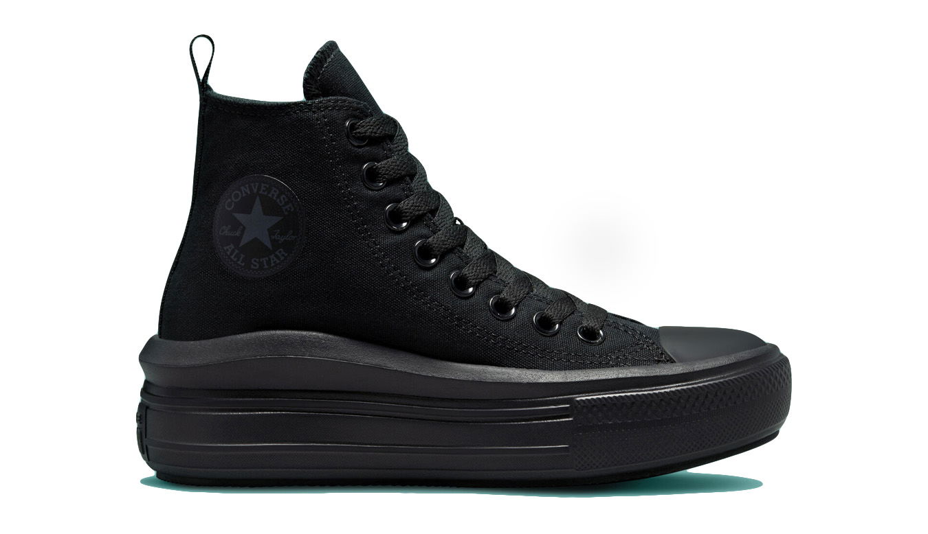 Tenisky a topánky Converse Chuck Taylor All Star Move Platform Čierna | A03668C, 1