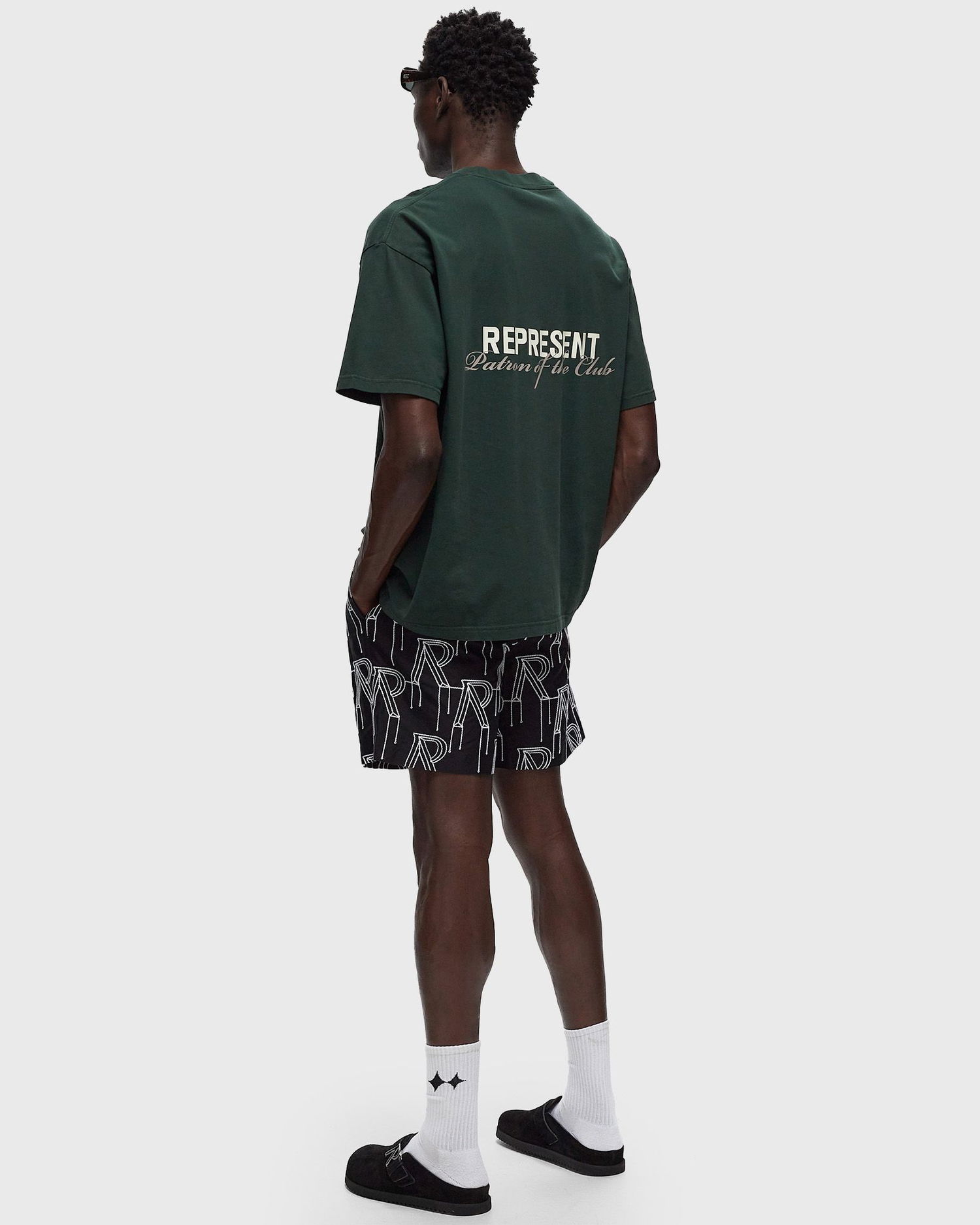 Tričko Represent Clo Represent PATRON OF THE CLUB TEE Zelené | MLM4274-386, 1