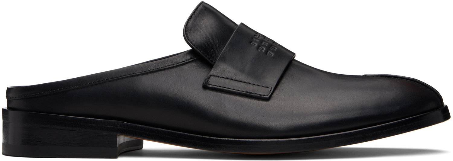 Tenisky a topánky Maison Margiela MM6 Maison Margiela Embossed-Logo Loafers Čierna | SH1WX0005 P5000, 0