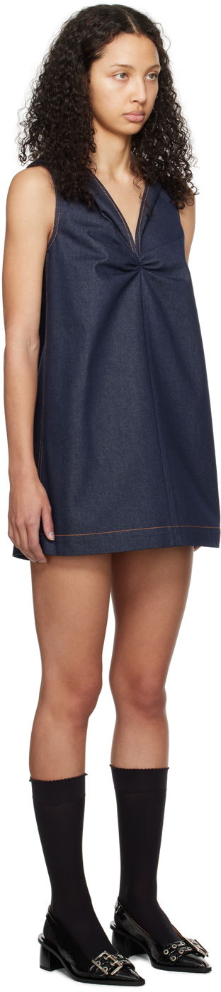 Šaty We11done We11done Denim Mini Dress Navy | WD-OP0-24-164-W-NV, 1