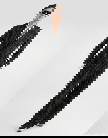 Košeľa Dolce & Gabbana Silk Crêpe De Chine Martini Shirt Biela | G5ML1TFU1UQW0111, 1