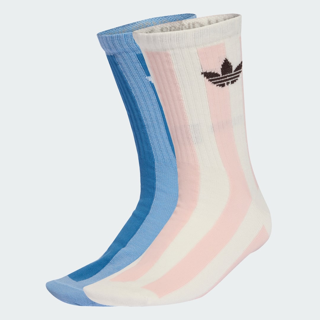 Ponožky adidas Performance Striped Crew Socks - 2 Pairs Rôznofarebný | KD0962, 0