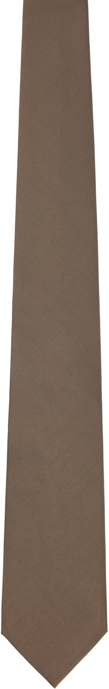 Šál Tom Ford TOM FORD Silk Tie Hnedá | STE001-S0092, 0