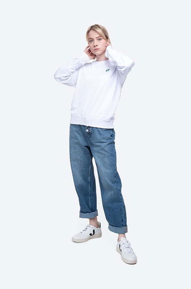 Mikina WOOD WOOD Jess Sweatshirt Biela | 10002401.2424, 1