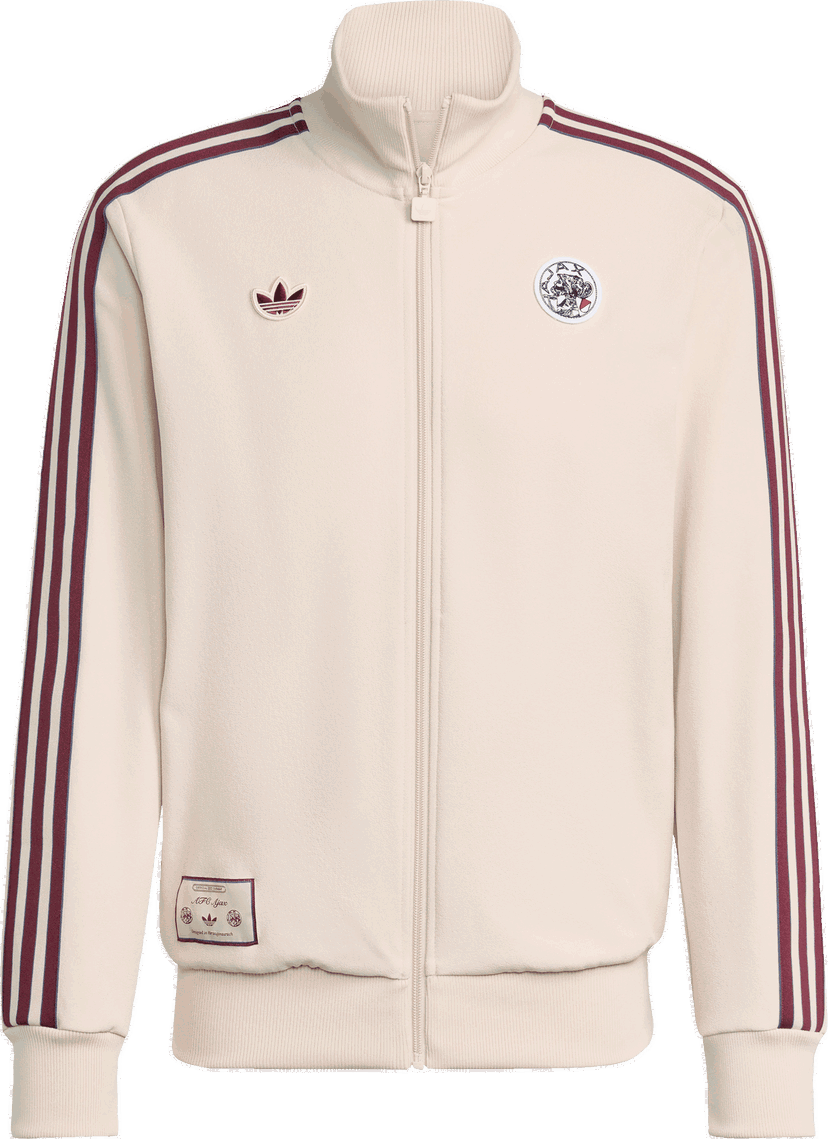 Bunda adidas Originals Ajax Amsterdam Terrace Icons Track Top Béžová | jm7347