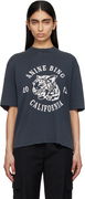 Anine Bing Avi Collegiate Leopard T-Shirt