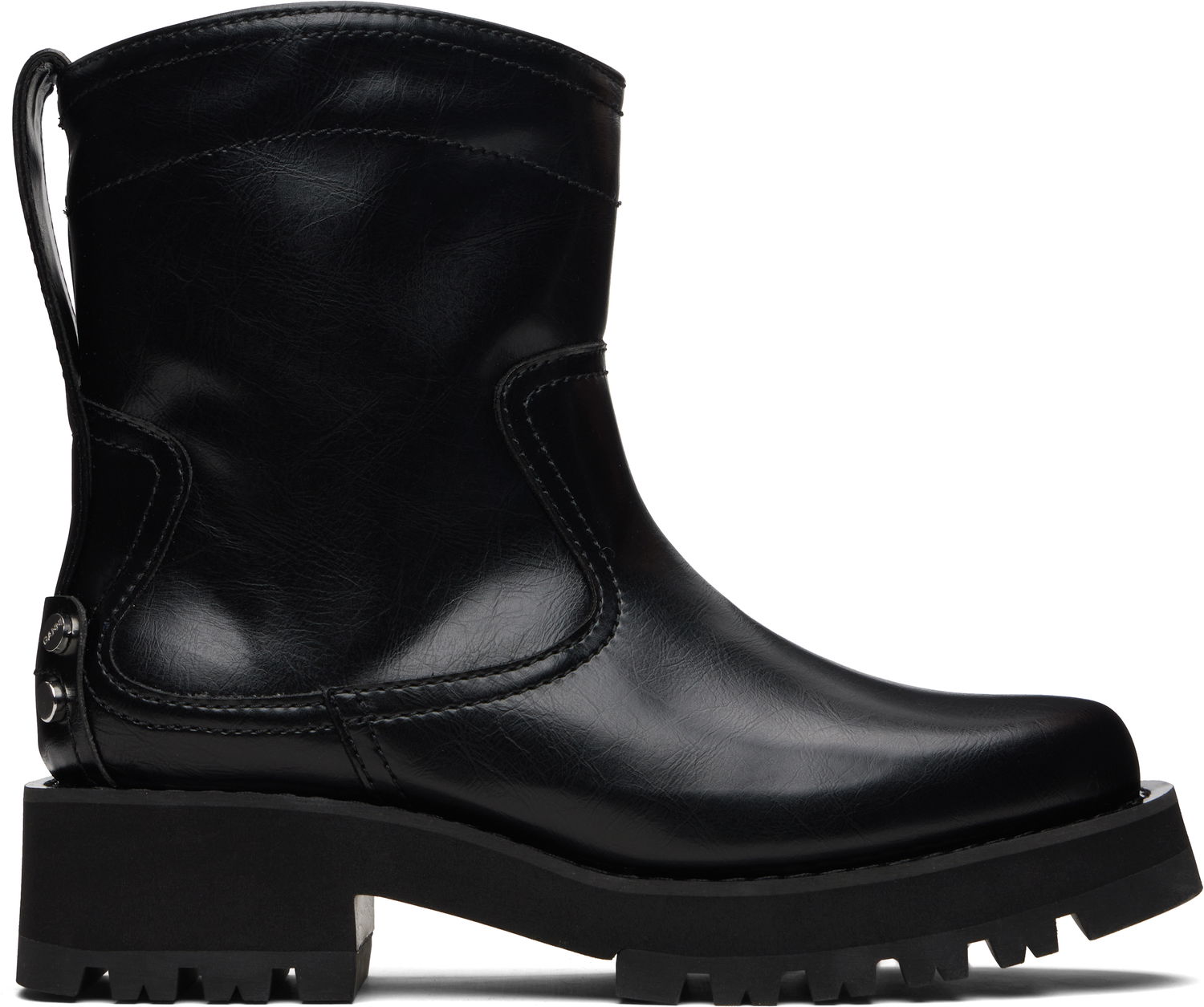 Tenisky a topánky GANNI Low Oleatex Boots Čierna | S3088, 0