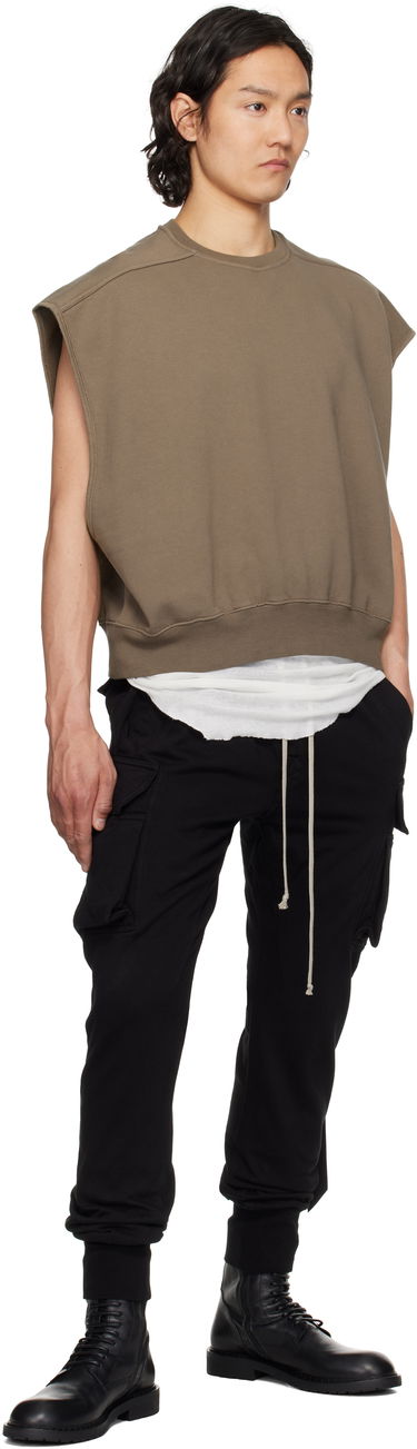 Tepláky Rick Owens Rick Owens DRKSHDW Hollywood Mastodon Cut Cargo Pants Čierna | DU01E3386 RIG, 3