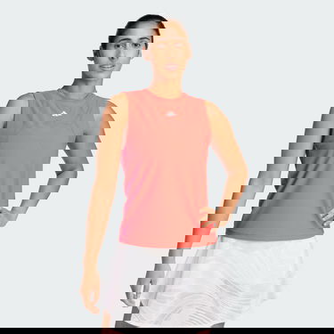 Tielko adidas Performance Sleeveless Tennis Top Oranžová | JE7117, 0