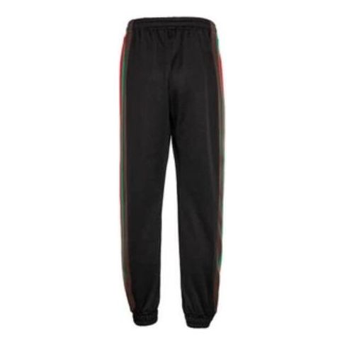 Tepláky Gucci Knit Striped Jogging Trousers Čierna | 615179-XJCFQ-1060