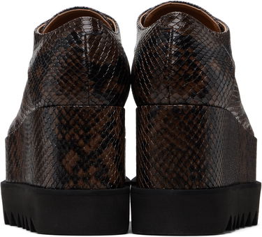 Tenisky a topánky Stella McCartney Limited-Edition Elyse Snake Platform Derbys Hnedá | 810479APAEK0, 1