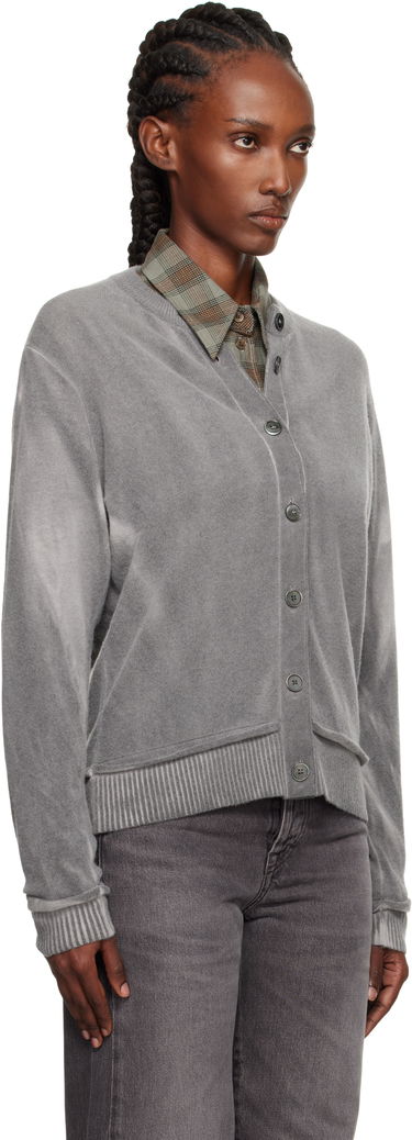Sveter OUR LEGACY OUR LEGACY Dual Cardigan Šedá | W4253DG, 1