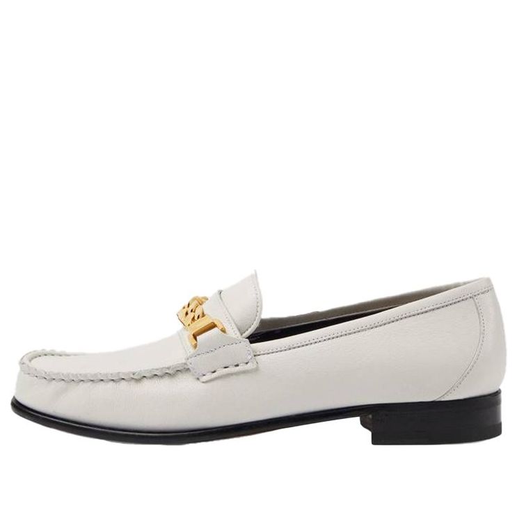 Tenisky a topánky Gucci Gucci Chain Loafers Biela | 645445-16M00-9050