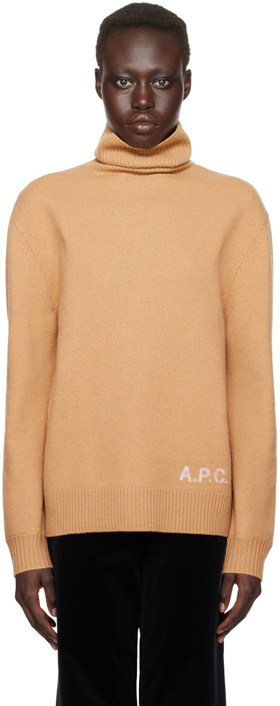 Sveter A.P.C. Turtleneck Sweater Hnedá | WVBDJ-M23248