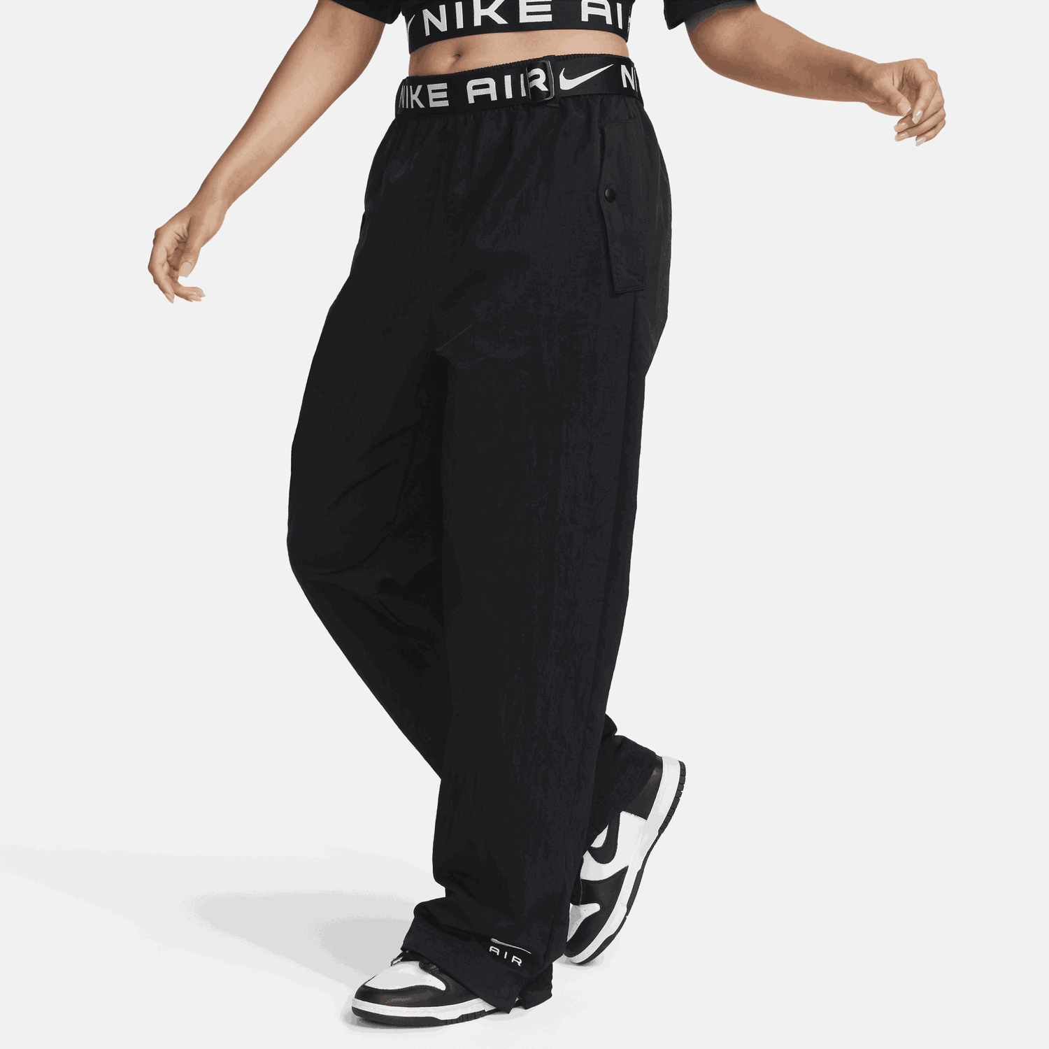 Nohavice Nike Sportswear Air Čierna | FB8084-010, 0
