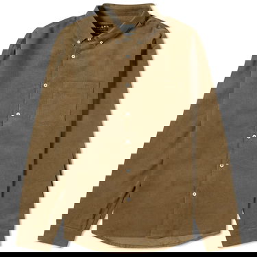 Košeľa A.P.C. Serge Logo Mini-Cord Shirt Zelené | COGEQ-H12565-JAA, 0