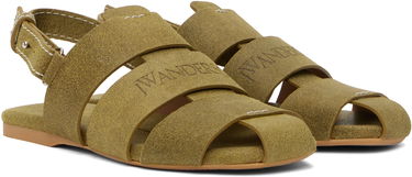 Oblečenie JW Anderson JW Anderson Suede Fisherman Sandals Zelené | SN0084-LA0359, 3