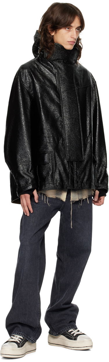 Parka R13 R13 Dark Shine Coat Čierna | R13MR306 R400A, 3