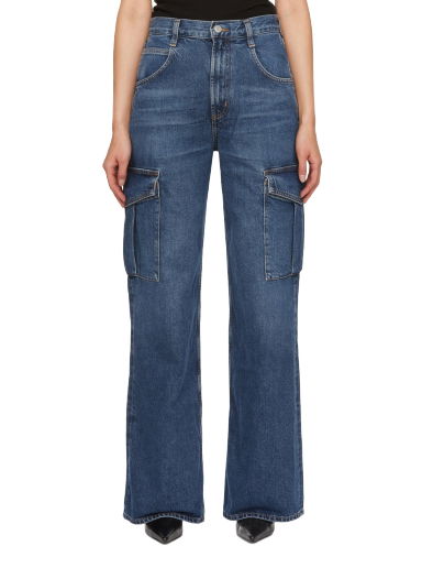 Džínsy AGOLDE Minka Jeans Navy | A9117B-1463