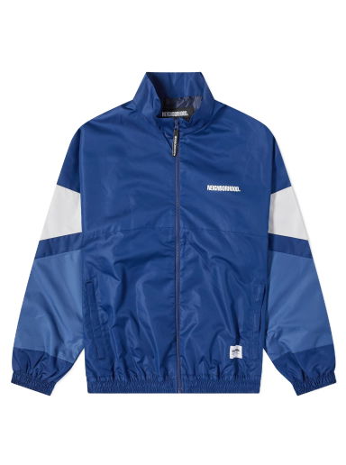 Bunda Neighborhood Track Bicolour Jacket Navy | 232AQNH-JKM01-NY