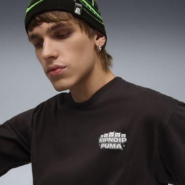 Tričko Puma PUMA x RIPNDIP Relaxed Fit T-Shirt Čierna | 632413_01, 1