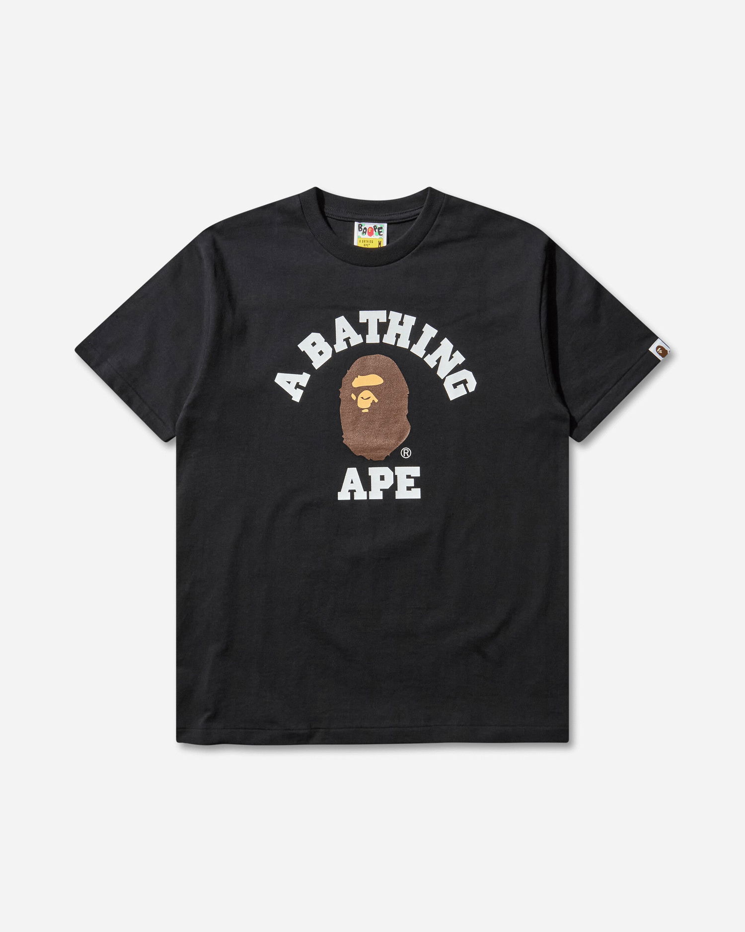Tričko BAPE College T-Shirt Čierna | 1L80110001 BLACK, 1