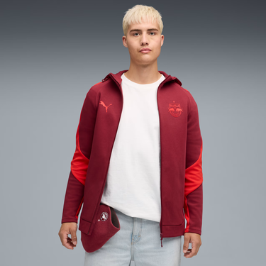 Bunda Puma Red Bull Salzburg Evostripe Hooded Jacket Vínová | 781767-10, 2