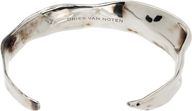 Náramok Dries Van Noten Dries Van Noten Anatomic Bangle Bracelet Made in Italy Metalická | 252-028229-083, 1