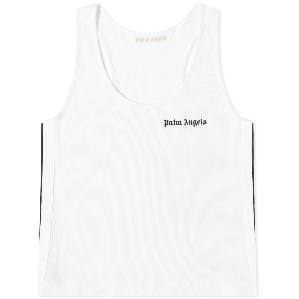 Tielko Palm Angels Classic Logo Tank Top Biela | PWAC006C99JER0010110, 0