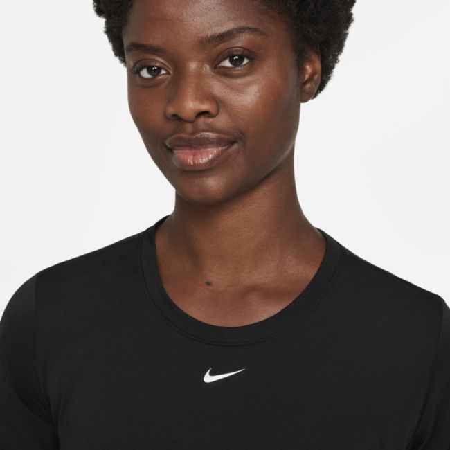 Tričko Nike Dri-FIT One Standard-Fit Short-Sleeve Top Čierna | DD0638-010, 1