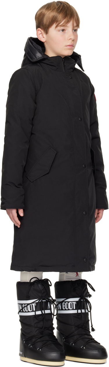 Kabáty Canada Goose Brittania Down Coat Čierna | 4556Y, 1