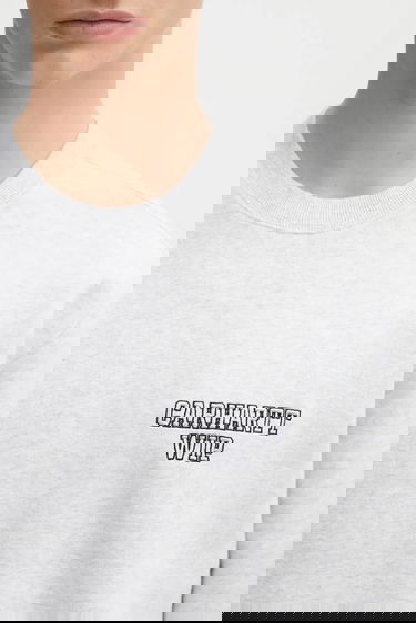 Mikina Carhartt WIP Alumni Cotton Crewneck Sweatshirt Šedá | I035190.482XX, 3