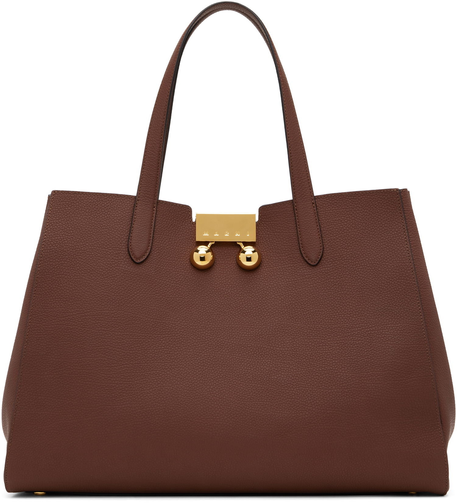 Tote bag Marni Marni Medium Trunkaroo Tote Hnedá | BMMP0154U0 P8185, 0