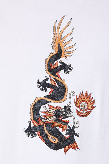 Tričko Maharishi Maharishi Original Dragon Graphic T-Shirt Biela | 5125.WHITE, 5