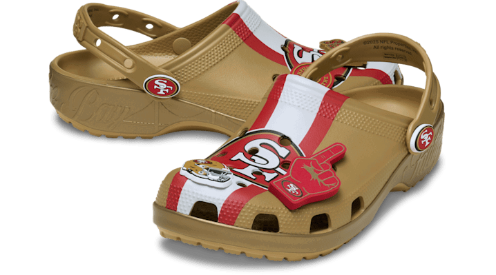 Tenisky a topánky Crocs NFL San Francisco 49ers Classic Clogs Hnedá | 212445-90H, 1