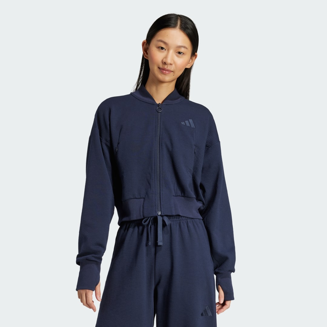 Bunda adidas Performance ALL SZN Rib Navy | IW1031, 0