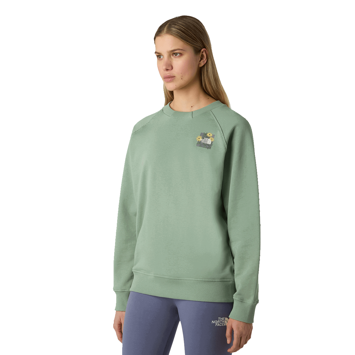 Mikina The North Face The North Face Women's Connect Relaxed Crew Sweatshirt Zelené | NF0A8E4JBQ11, 0