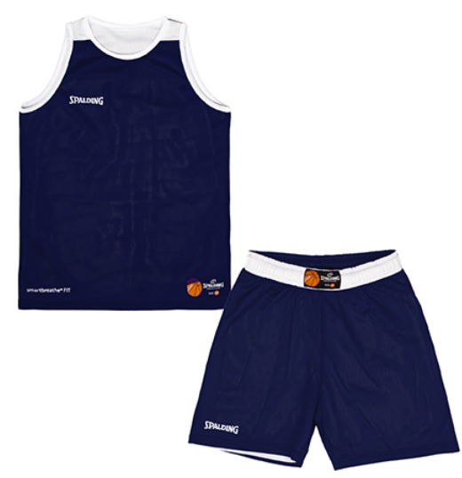 Súprava Spalding Spalding Double Face Basketball Uniform Set Navy | 40221339-navywhite