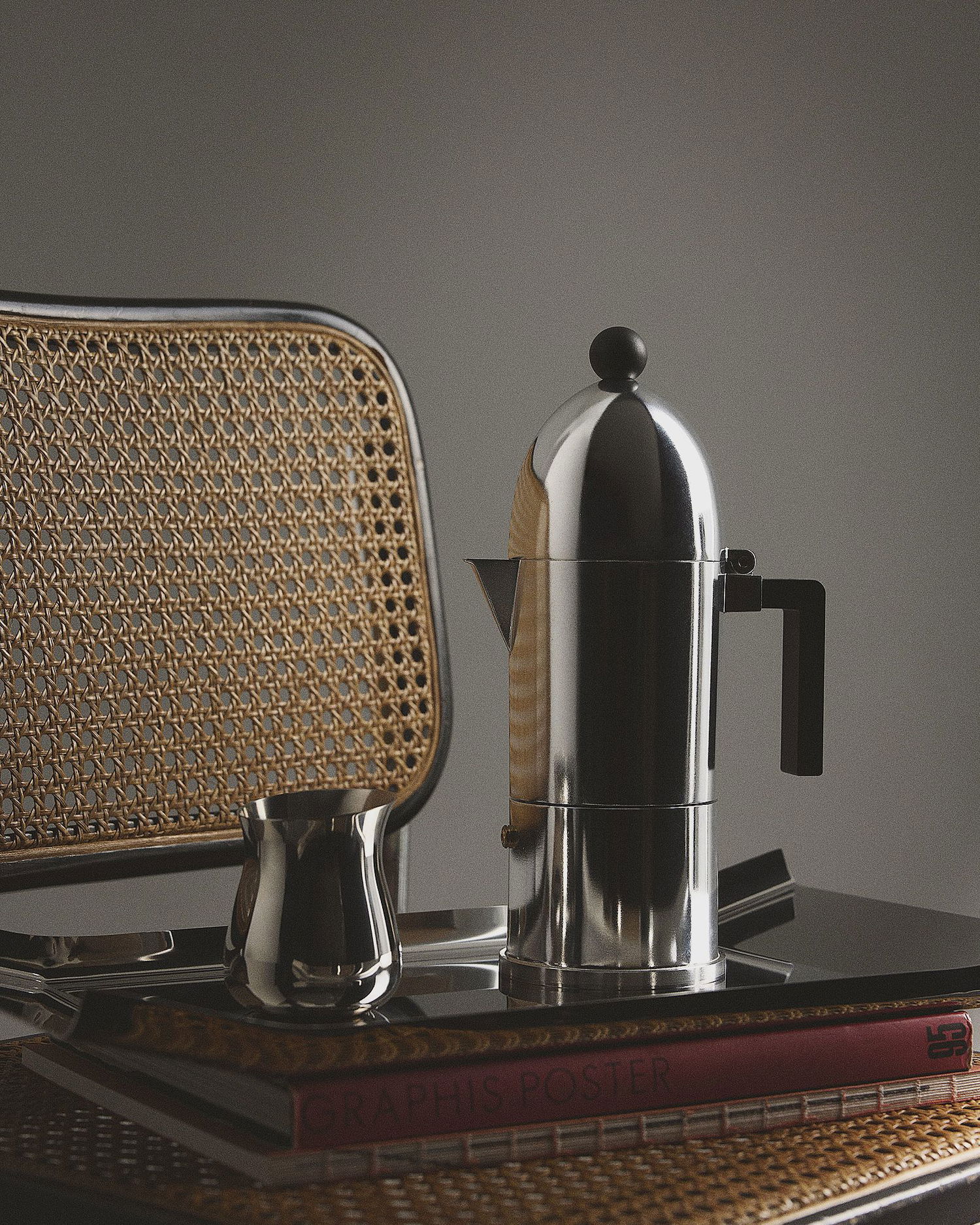 Home decor Alessi La Cupola Espresso Coffee Maker Metalická | 9095-6BFM, 1