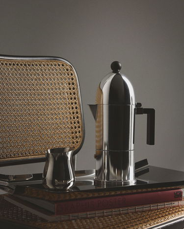 Home decor Alessi La Cupola Espresso Coffee Maker Metalická | 9095-6BFM, 1