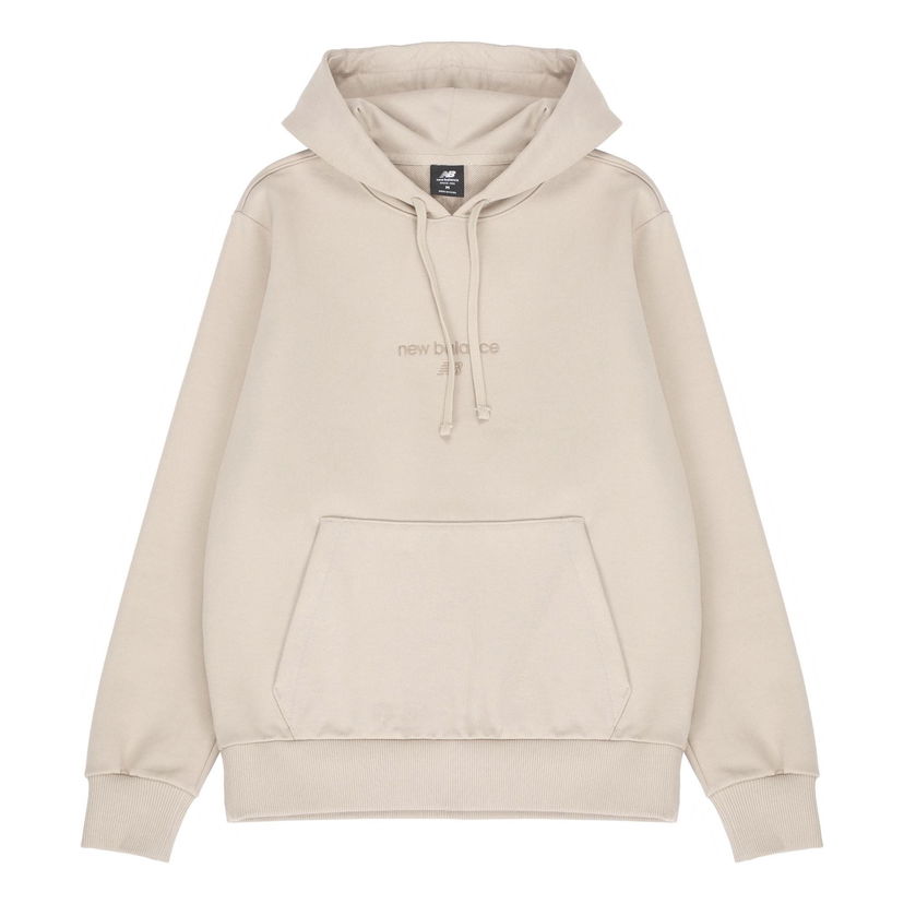 Mikina New Balance Essentials Hoodie Béžová | AMT21570-PEB