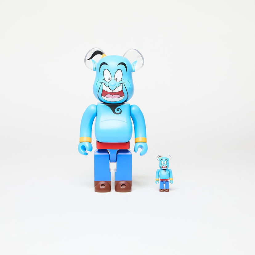 Zberateľské Medicom Toy BE@RBRICK Genie 100% & 400% Set Blue Tyrkysová | 4530956613680