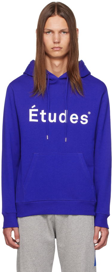 Mikina Études Logo Hoodie Modrá | C00ME250A01540, 0