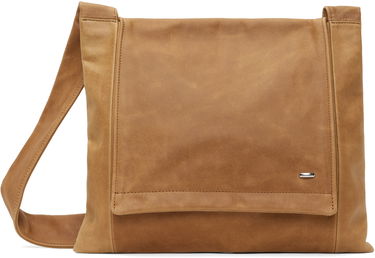 Taška cez rameno OUR LEGACY Our Legacy Slim Leather Messenger Bag Hnedá | A2258SBS, 0