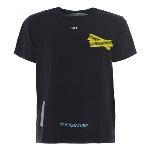 Tričko Off-White Arrow Short Sleeve T-Shirt Čierna | OMAA002S181850061060