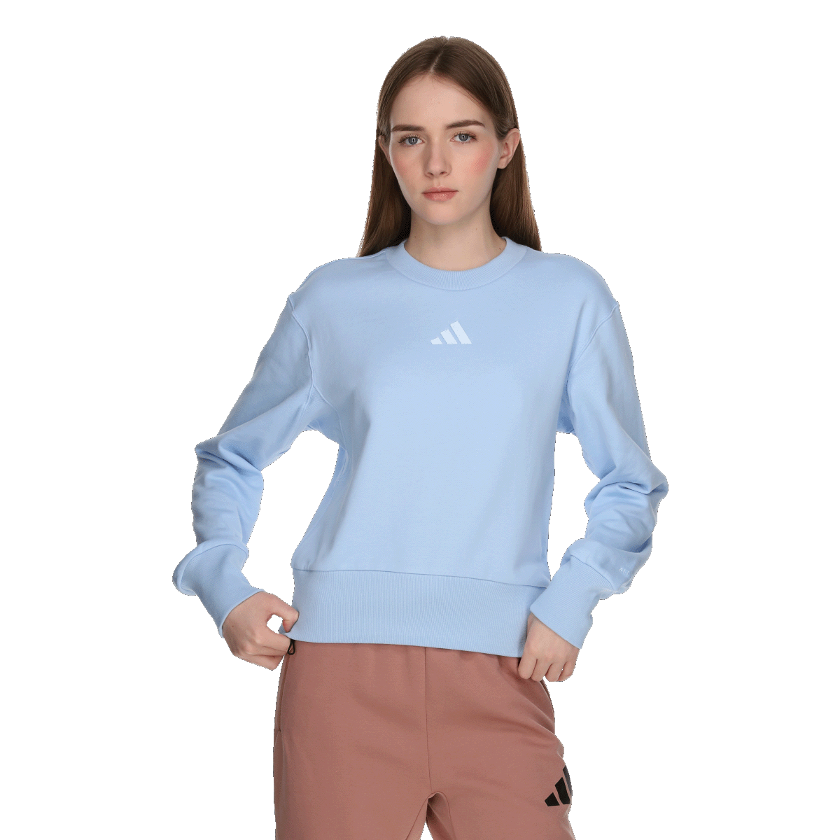 Mikina adidas Originals All Season Fleece Sweatshirt Modrá | JJ1263, 0